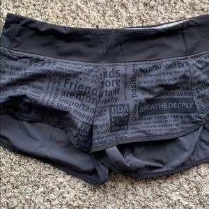 Lululemon speed short